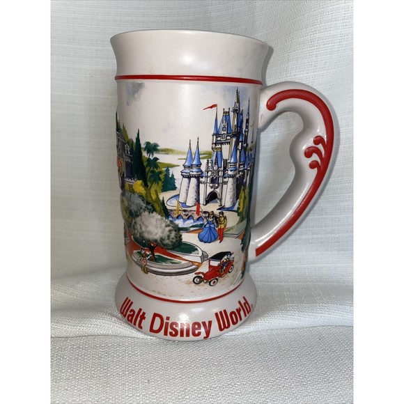 Disney Other Vintage Walt Disney World Beer Stein Mug With 3d
